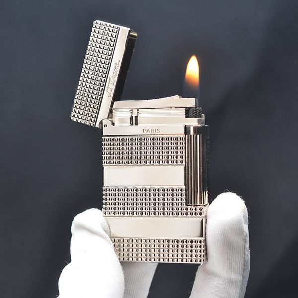 Bật lửa Dupont kẻ ô vuông ngang D72