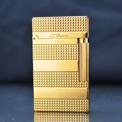 Bật lửa Dupont kẻ ô vuông ngang D72