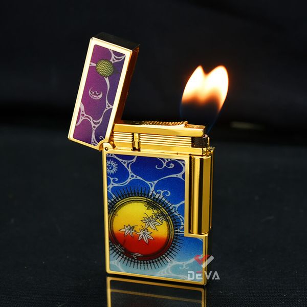 Dupont Hồng Kông Sơn Mài 2 Lửa Chủ Đề With The Row Sun D2C10