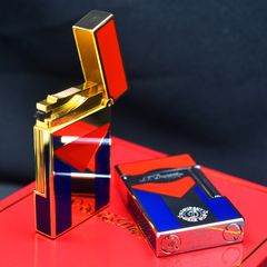 Bật Lửa ST Dupont Sơn Mài Chủ Đề Quốc Kỳ Cuba D48