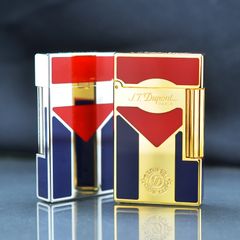 Bật Lửa ST Dupont Sơn Mài Chủ Đề Quốc Kỳ Cuba D48
