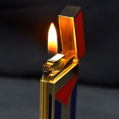 Bật Lửa ST Dupont Sơn Mài Chủ Đề Quốc Kỳ Cuba D48