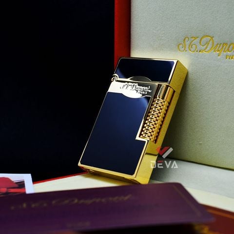 Bật lửa ST Dupont Hồng Kông Sơn Mài Đen Cao Cấp D67