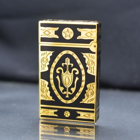 Dupont  Sơn Mài Đen Hoa Văn Hoàng Gia D08