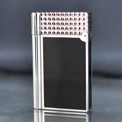 Bật lửa ST Dupont Hong Kong sơn mài nắp kẻ ô vuông D168