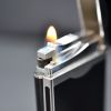 Bật lửa ST Dupont sơn mài đen viền vàng D178
