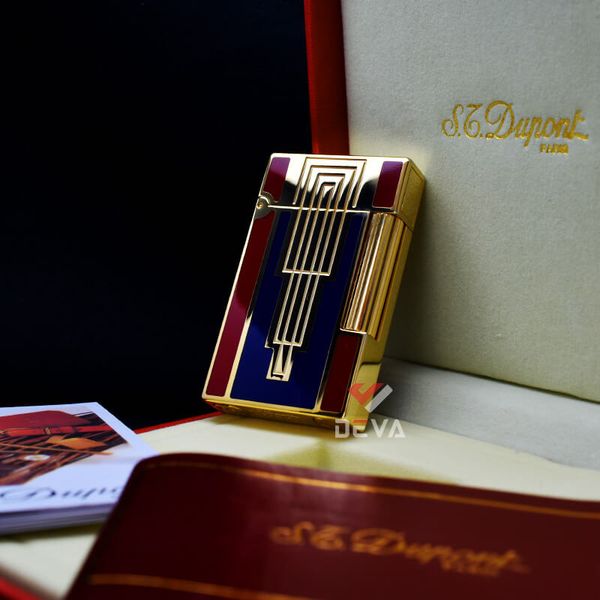 Bật lửa ST Dupont Sơn Mài Hình Tháp Ngược D79