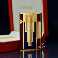 Bật lửa ST Dupont Sơn Mài Hình Tháp Ngược D79