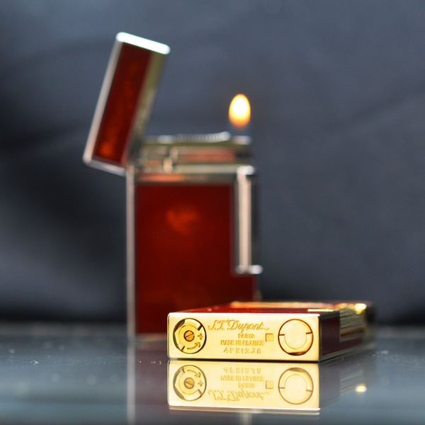 Bật lửa Dupont sơn màu mận D19V