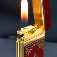Bật lửa dupont sơn mài hoa văn D91
