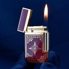 Bật lửa dupont sơn mài hoa văn D91