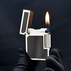 Dupont Hồng Kông Sơn Mài Ligne 1 Form Thấp Viền Vàng DT03