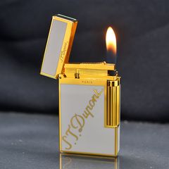 Dupont trắng chữ vàng chéo D155