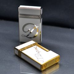 Dupont trắng chữ vàng chéo D155