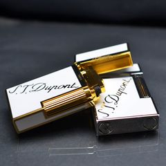 Dupont trắng chữ vàng chéo D155