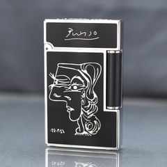 Bật Lửa ST Dupont Sơn Mài Chân Dung D193