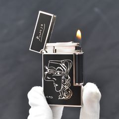 Bật Lửa ST Dupont Sơn Mài Chân Dung D193