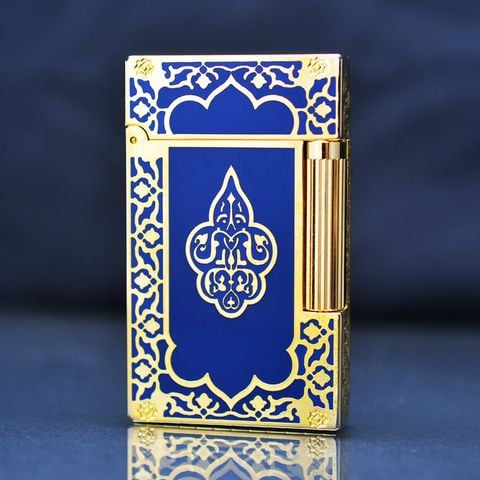 Bật lửa Dupont sơn mài hoa văn D80