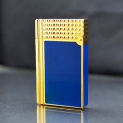 Bật lửa ST Dupont Hong Kong sơn mài nắp kẻ ô vuông D168