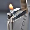 Bật lửa ST Dupont kẻ sọc Chữ Supper nổi D185