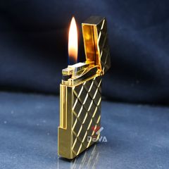 Bật lửa ST Dupont Hồng Kông Vân 3D Kim Cương Vuông Chéo D71
