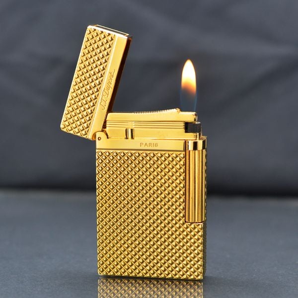 Bật lửa ST Dupont ô vuông nổi D181