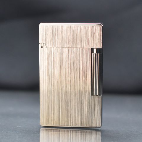 Bật lửa Dupont Hong Kong vân xước không viền D15