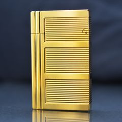 Bật lửa Dupont vàng kẻ ngang D104