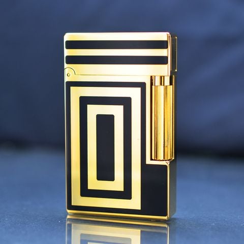 Bật lửa dupont xoáy tròn vuông D137