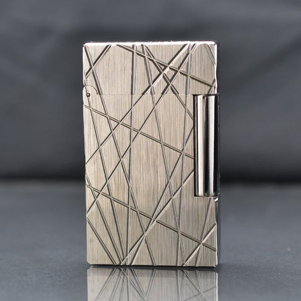 Bật lửa ST Dupont kẻ chìm chéo Độc Lạ D186