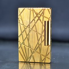 Bật lửa ST Dupont kẻ chìm chéo Độc Lạ D186