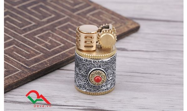 Bật lửa ốp bạc 925 Zorro Z583A