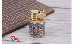 Bật lửa ốp bạc 925 Zorro Z583A