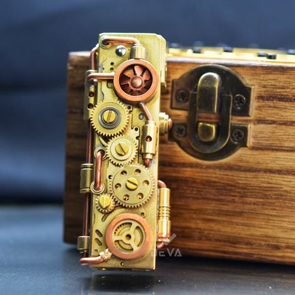 Bật lửa thủ công xăng đá nguyên khối 3D độc đáo TC42