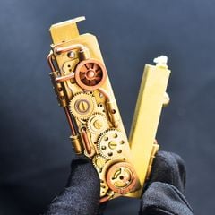 Bật lửa thủ công xăng đá nguyên khối 3D độc đáo TC42