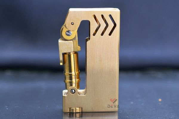 Bật lửa thủ công Đồng nguyên khối độc lạ TC21