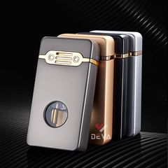 Bật lửa xăng cảm ứng điện tử bình trong suốt HT-2315