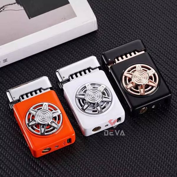 Bật lửa xăng cảm ứng điện tử bánh xe xoay HT9012