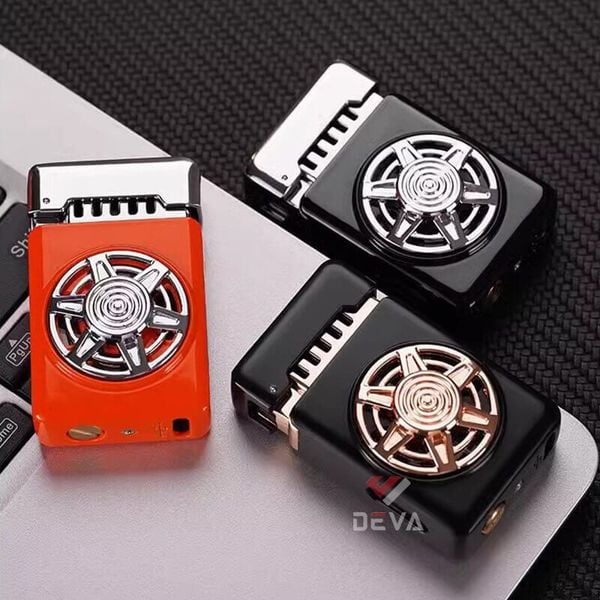 Bật lửa xăng cảm ứng điện tử bánh xe xoay HT9012