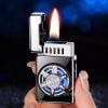Bật lửa xăng cảm ứng điện tử bánh xe xoay HT9012