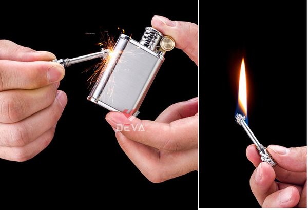 Mẫu bật lửa kèm diêm xăng Chief CF210