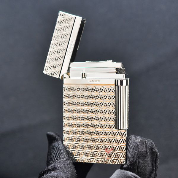 Bật Lửa Xăng Đá Calories Hoa Văn Nổi Tam Giác 3D CL-X01