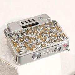 Bật lửa xăng đá Chief 2 bấc đánh lửa tự động CF707