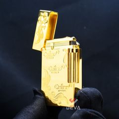 Bật lửa xăng đá chính hãng Chief khắc hoa văn CF041