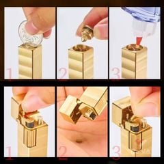 Bật lửa xăng đá Rowenta hình khối chữ nhật RWT-R09