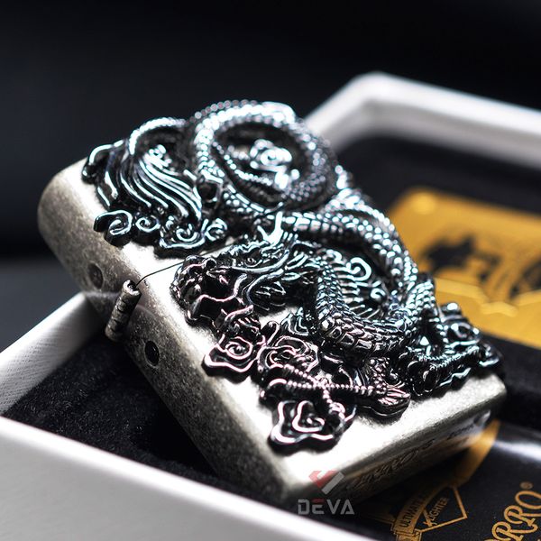 Bật lửa chính hãng Zorro Ốp Tượng Rồng Nổi 3D Z91723