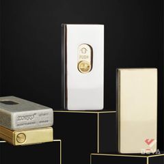 Bật lửa xăng đá chính hãng Zorro cần gạt nắp trượt Z739