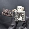 Bật lửa xăng đá Zorro Gắn Emblem 3D Tỳ Hưu May Mắn Z001