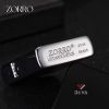 Bật lửa xăng đá Zorro khắc chữ phúc mạ vàng bản giới hạn Z92109