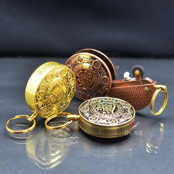 Bật Lửa Zorro Móc Khóa Đồng Xu Tiền Cổ Z623-401